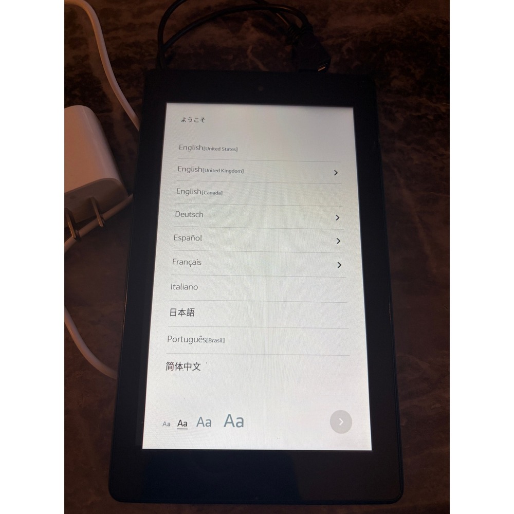 Amazon Fire 7 Tablet 9th Gen Black